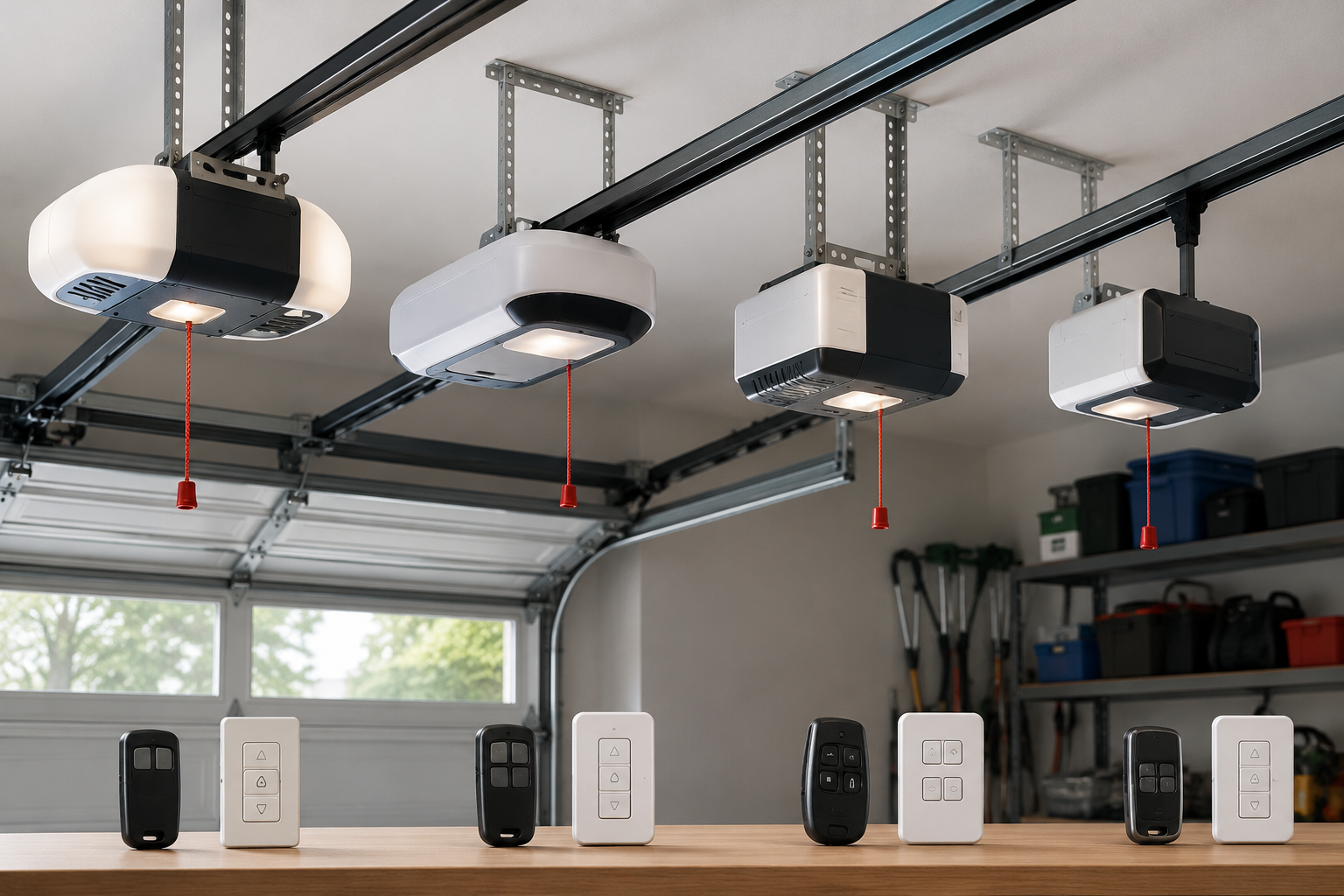 Garage door opener systems in Baytown TX